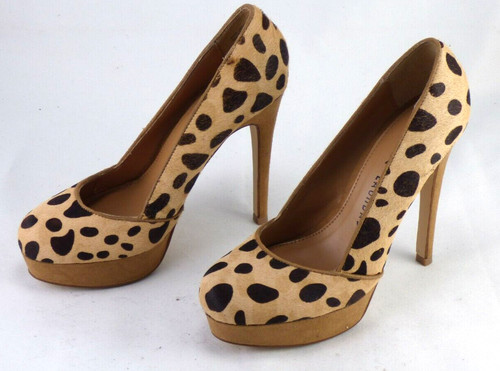 Leopard platform heels chinese - heels,