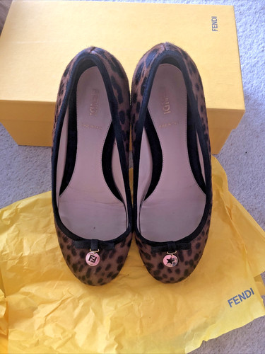 Leopard print pony skin fendi - leopard,