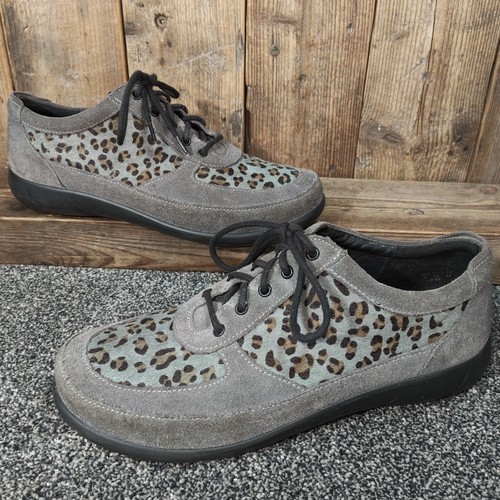 Hotter aero grey - grey, leather