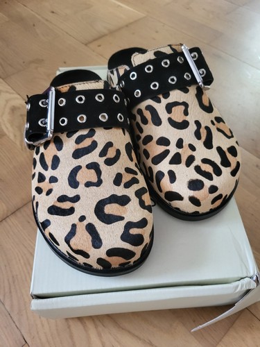 Leopard pattern pony skin slip - leopard,